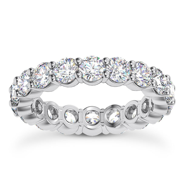 Common Prong Diamond Wedding Band