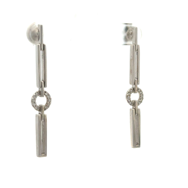 14K Diamond Fashion Earrings