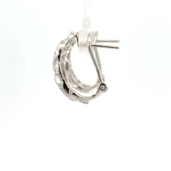 10K Single Cut Diamond Earring